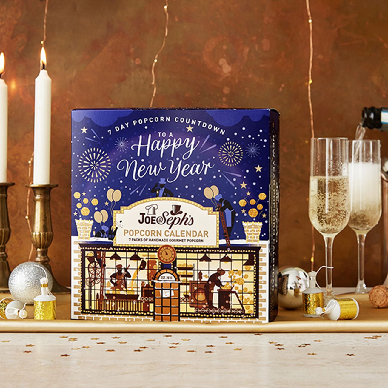 Joe & Seph's Happy New Year Popcorn Adventskalender