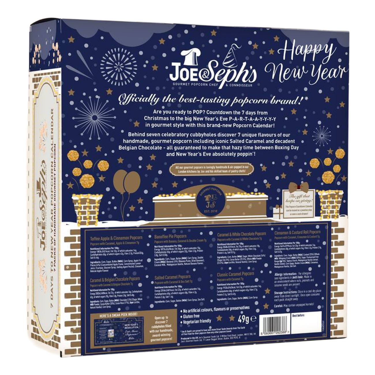 Joe & Seph's Happy New Year Popcorn Adventskalender