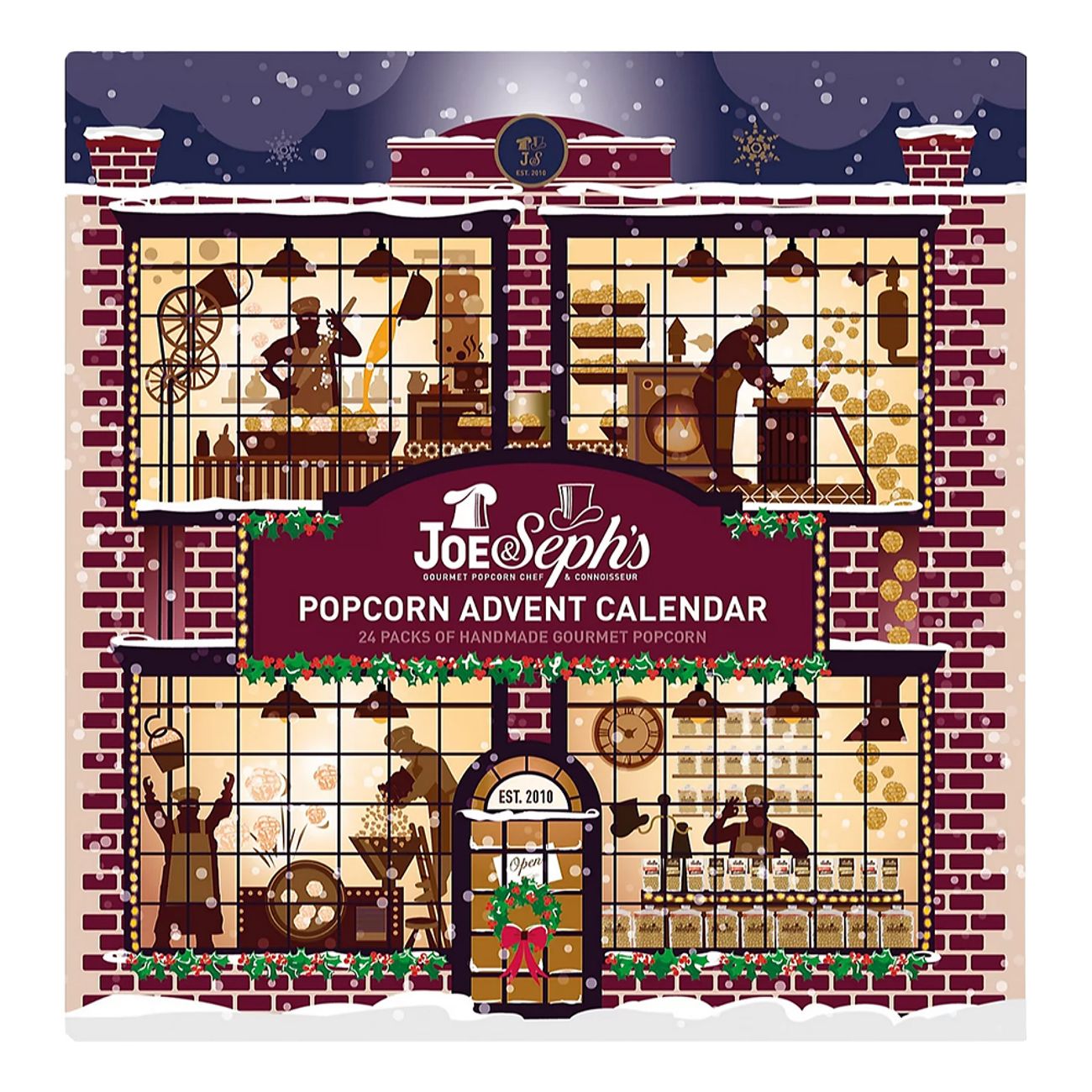 Joe & Seph's Red Classic Popcorn Adventskalender
