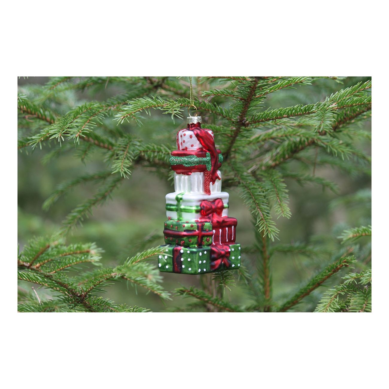 Julkula i Glas Julklappar