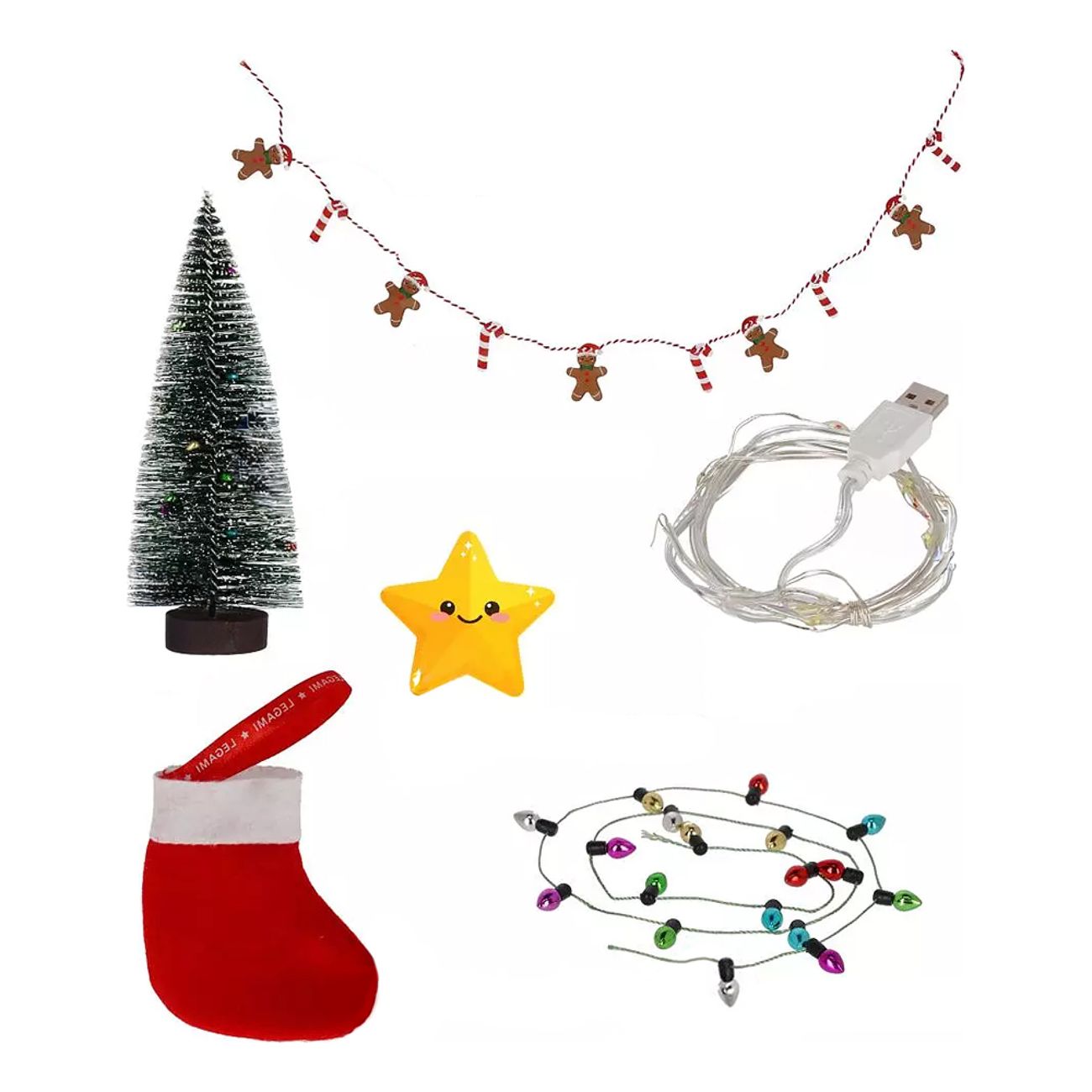 Julpynt för Skrivbord Kit