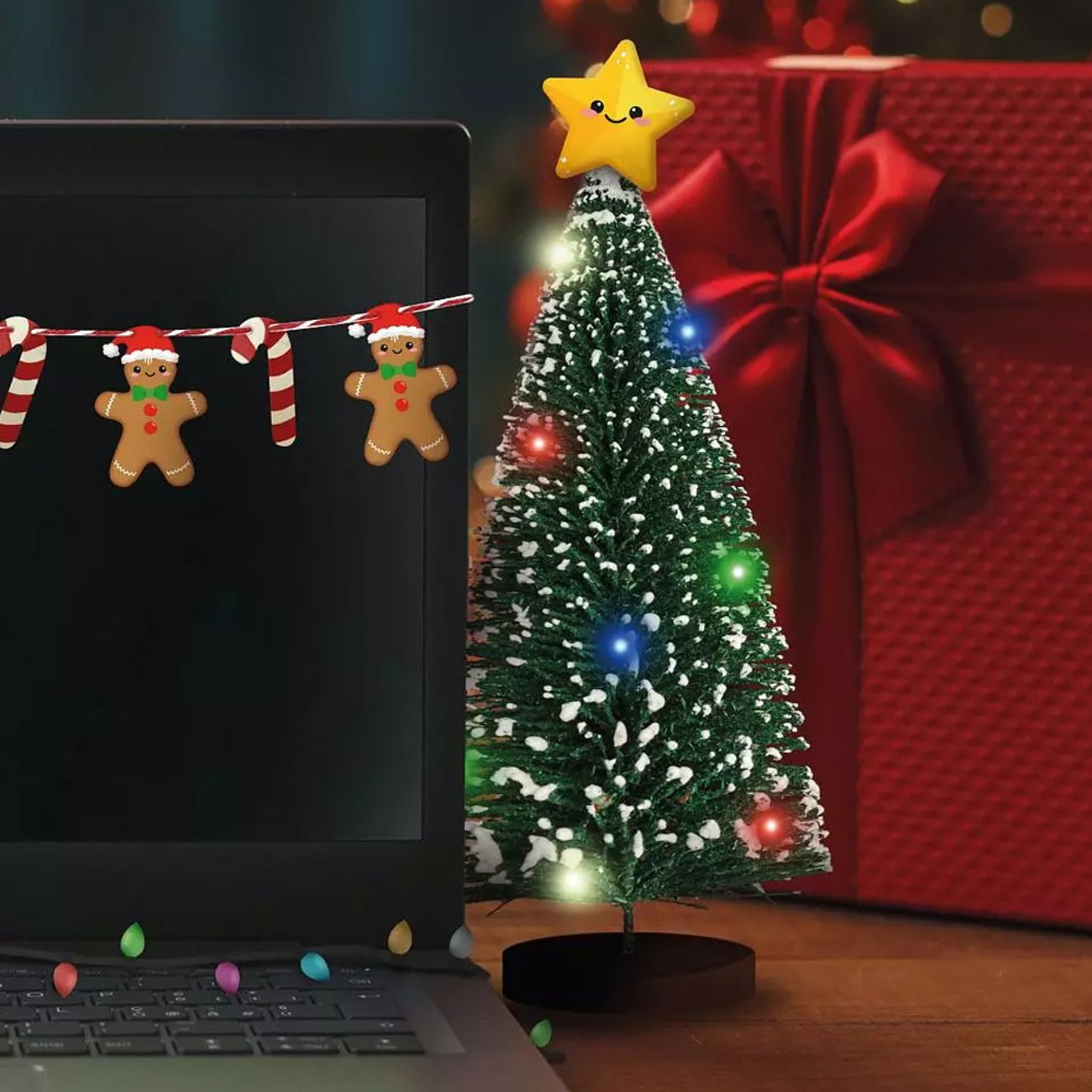 Julpynt för Skrivbord Kit