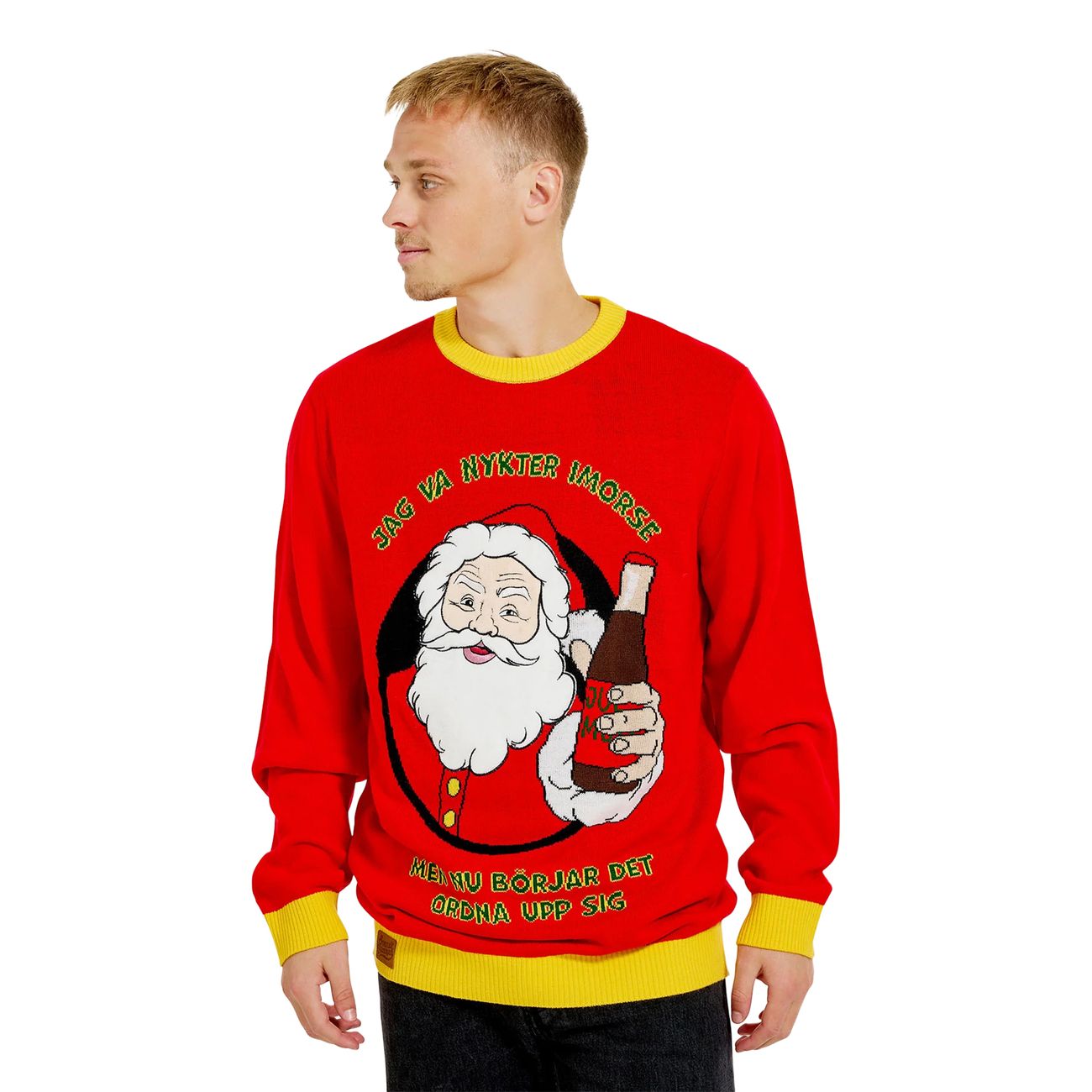 Jultröja Jag Va Nykter i Morse