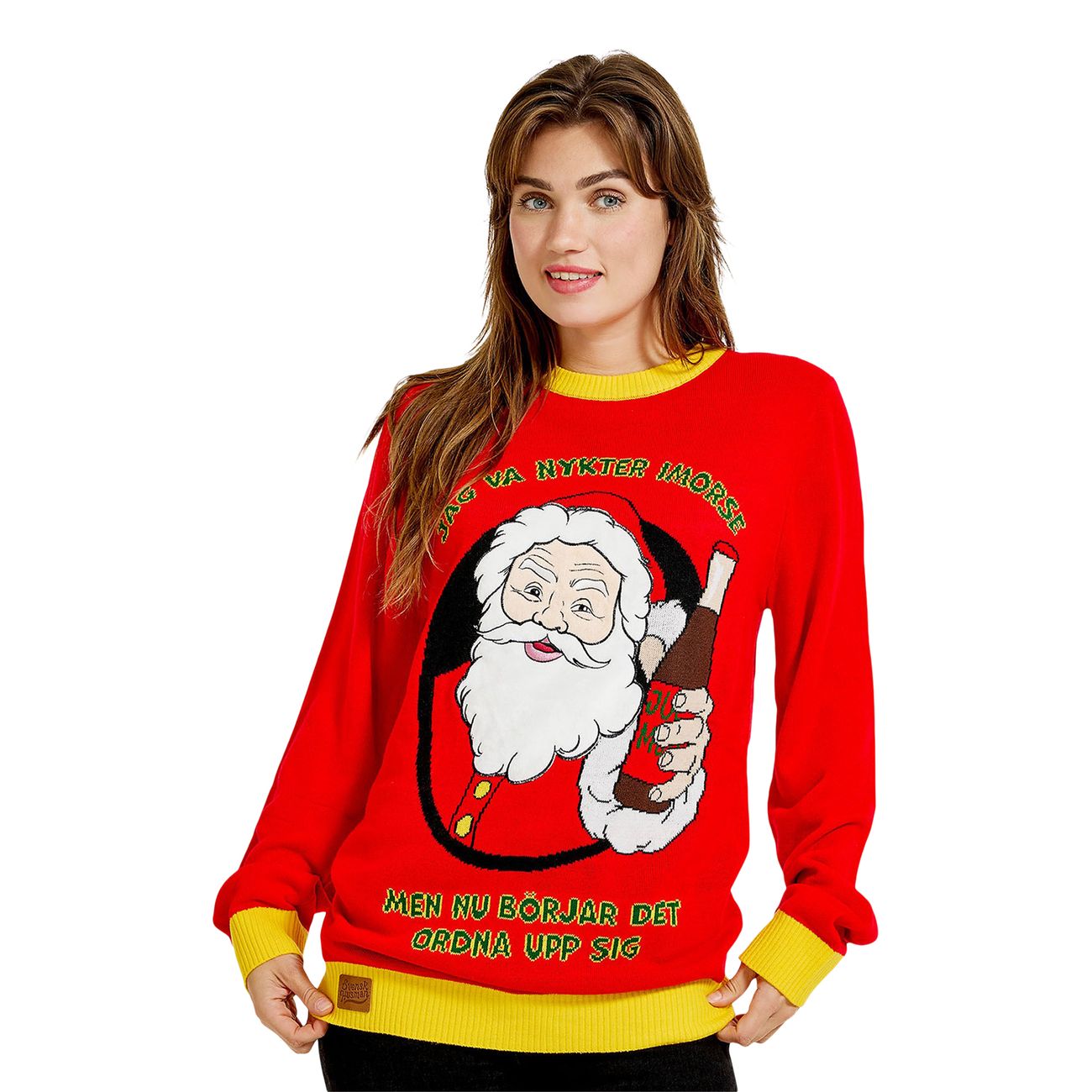 Jultröja Jag Va Nykter i Morse