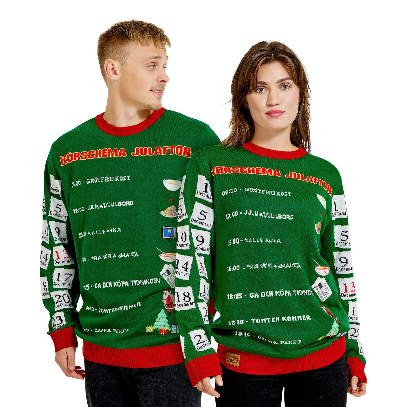 Jultröja Körschema Julafton