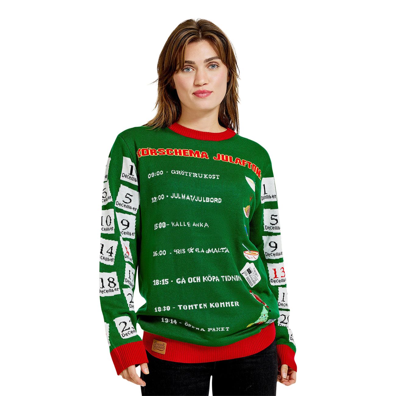 Jultröja Körschema Julafton