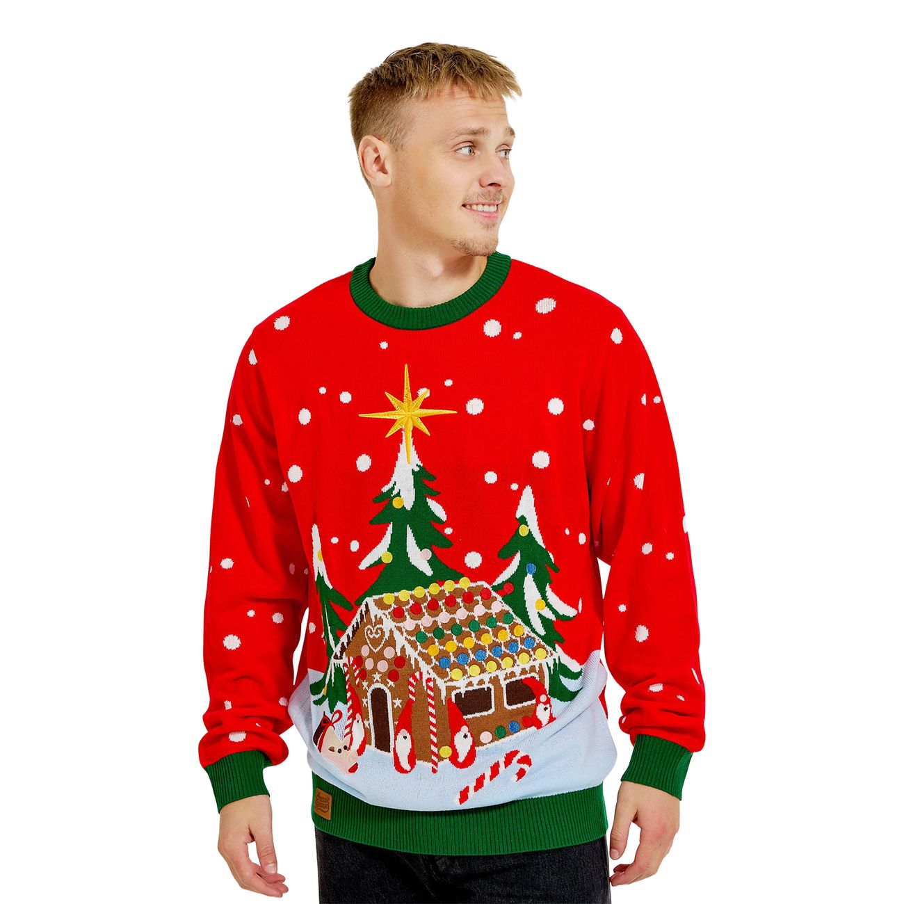 Jultröja Pepparkakshus