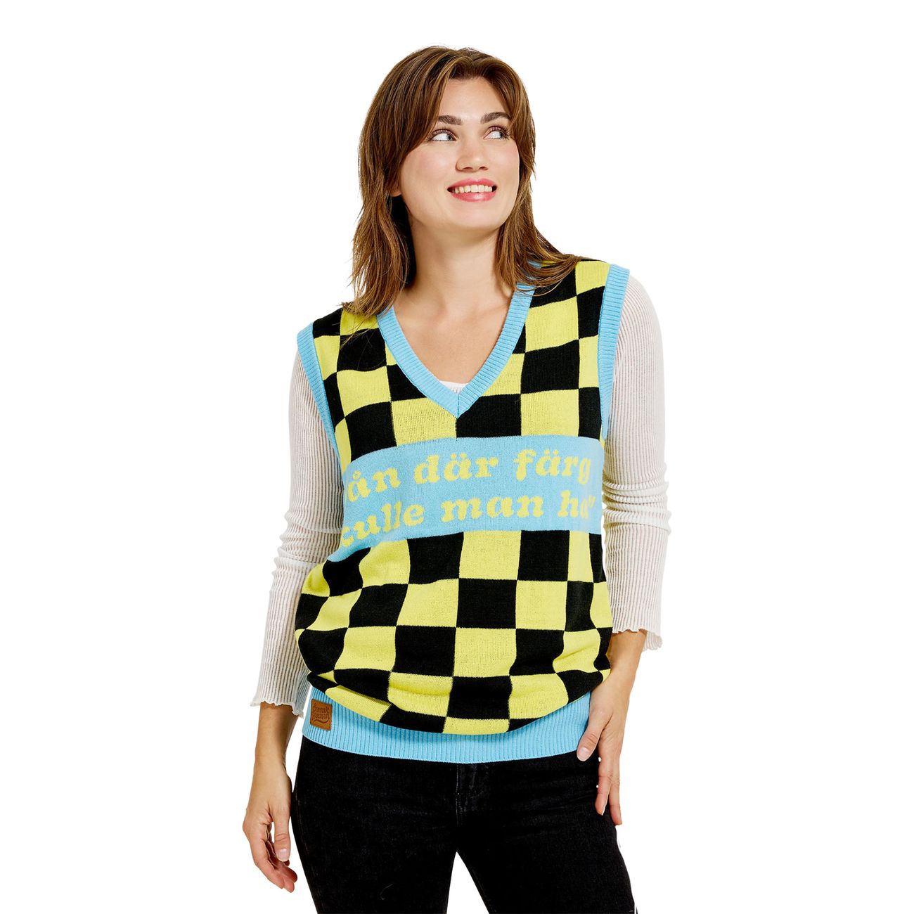 Julväst Sån Där Färg Skulle Man Ha