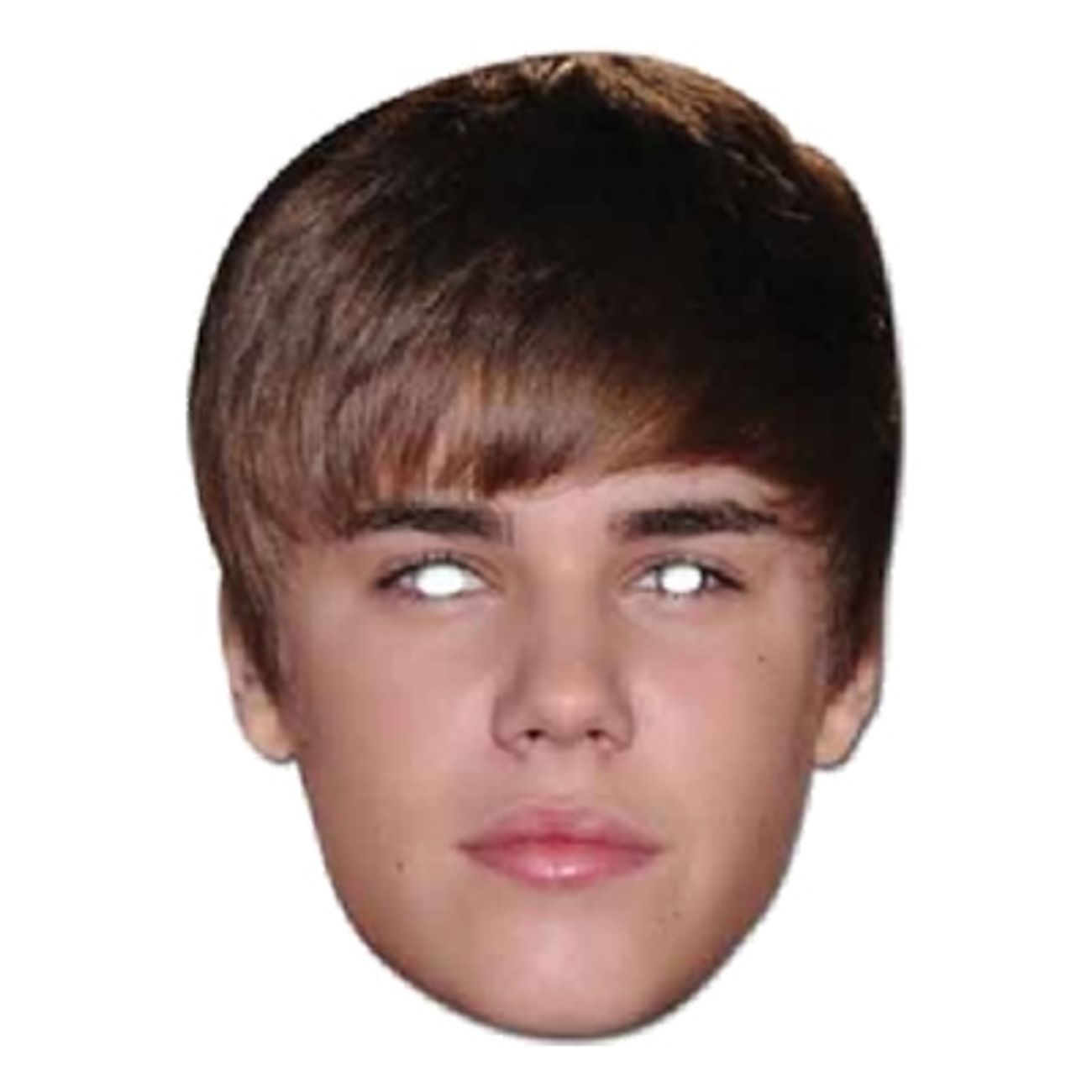 Justin Bieber Pappmask