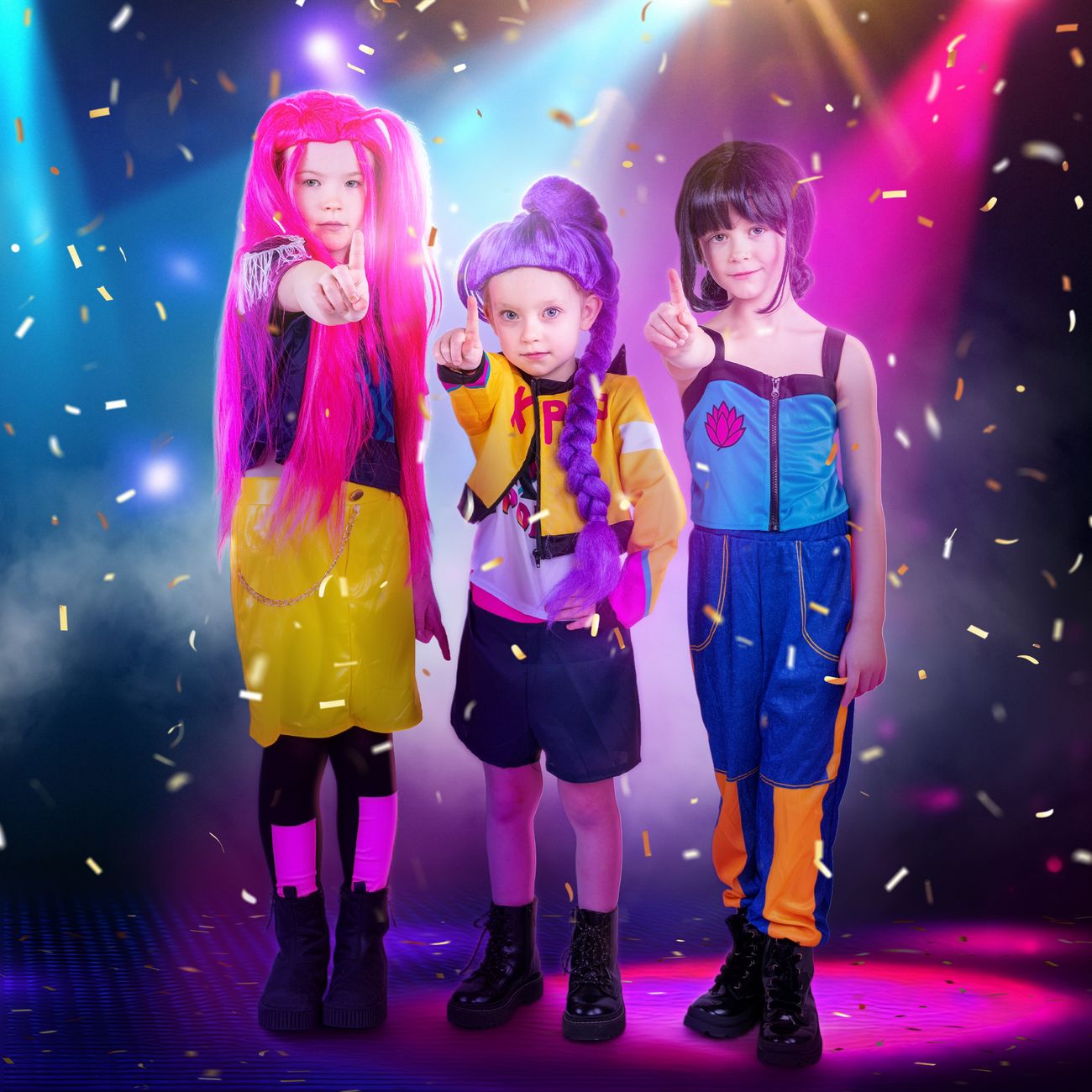 K-pop Letti Mystic Lasten Peruukki