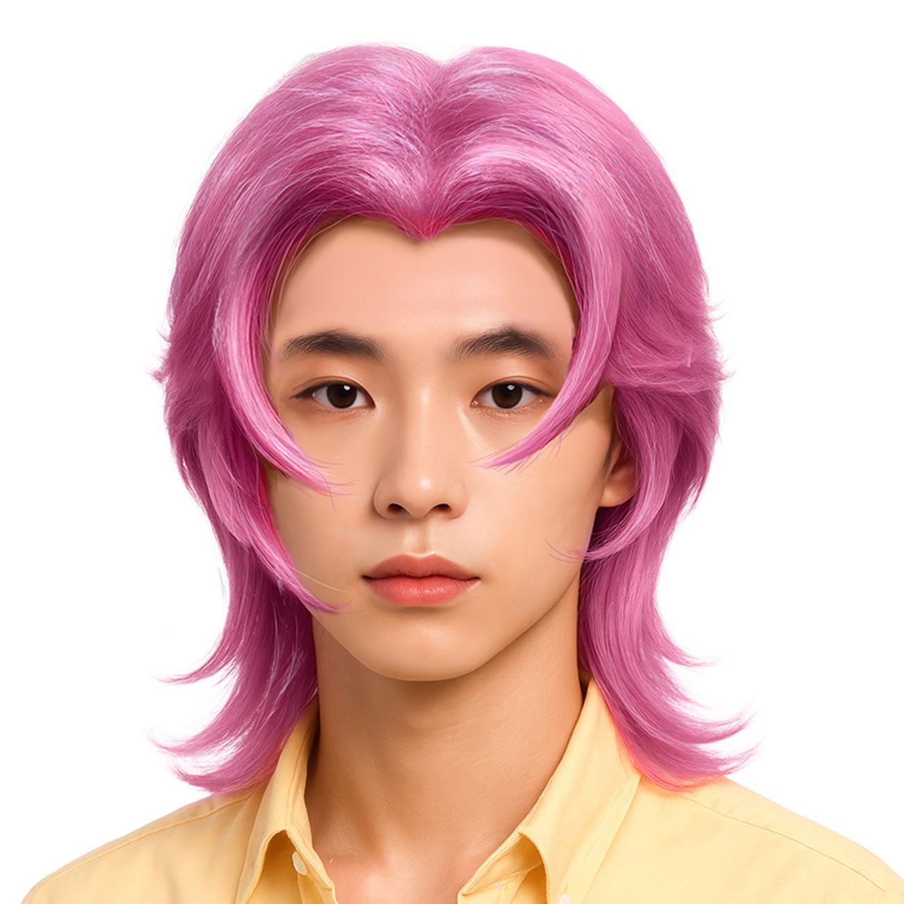 K-pop Rock Rosa Peruk