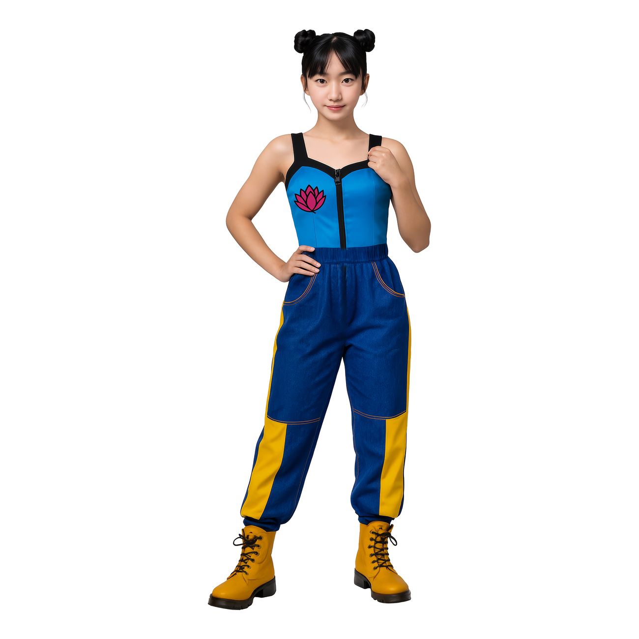 K-Pop Star Lotus Maskeraddräkt