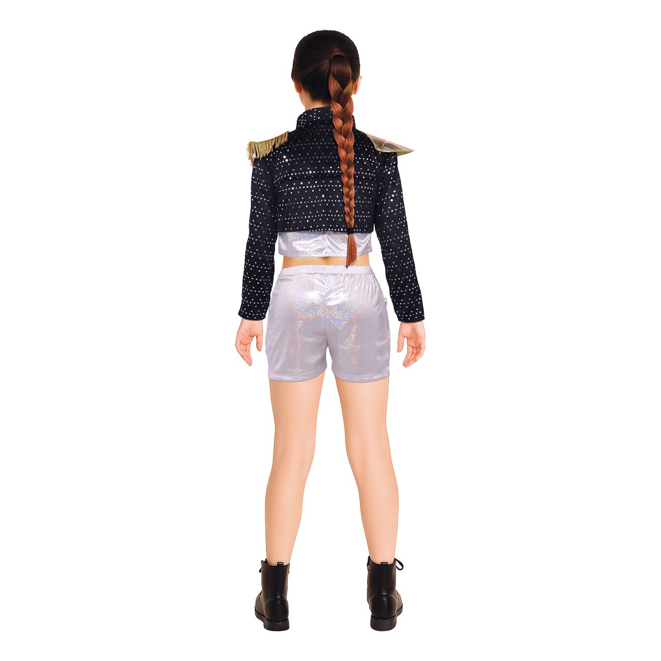 K-Pop Star Silver Leader Maskeraddräkt