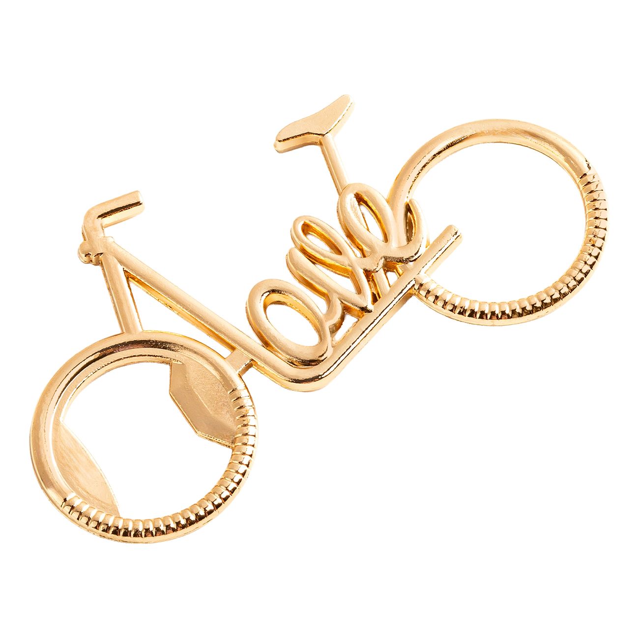 Kapsylöppnare Cykel Love Guld