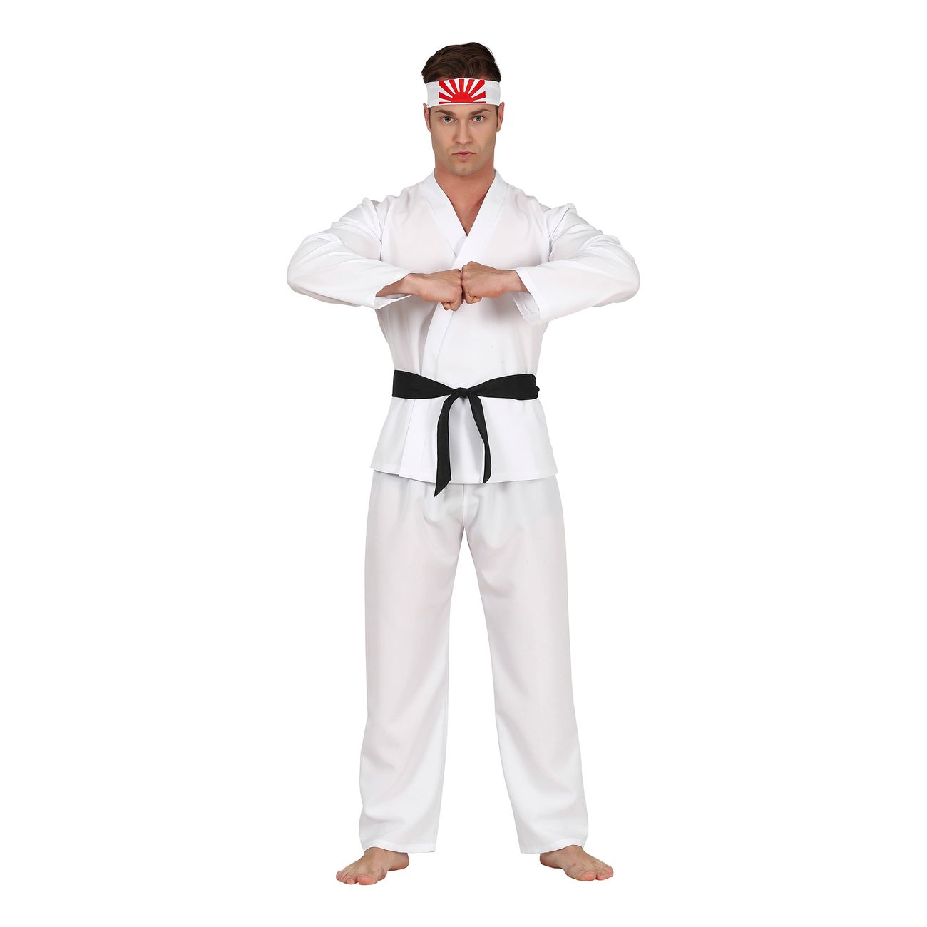Valkoinen karate-naamiaisasu