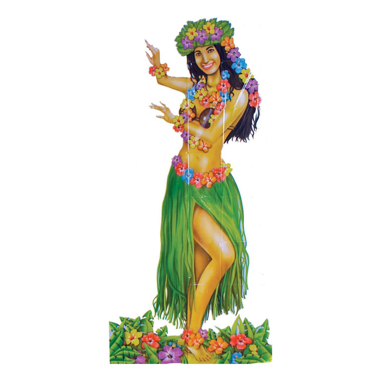 kartongfigur-aloha-girl-1