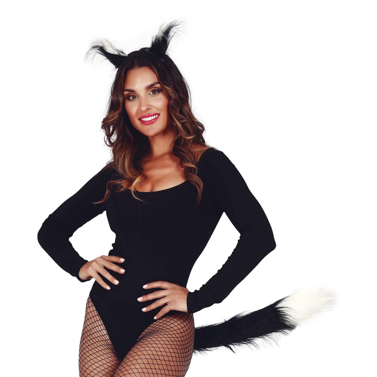 Katt Svart/Vit Tillbehörskit