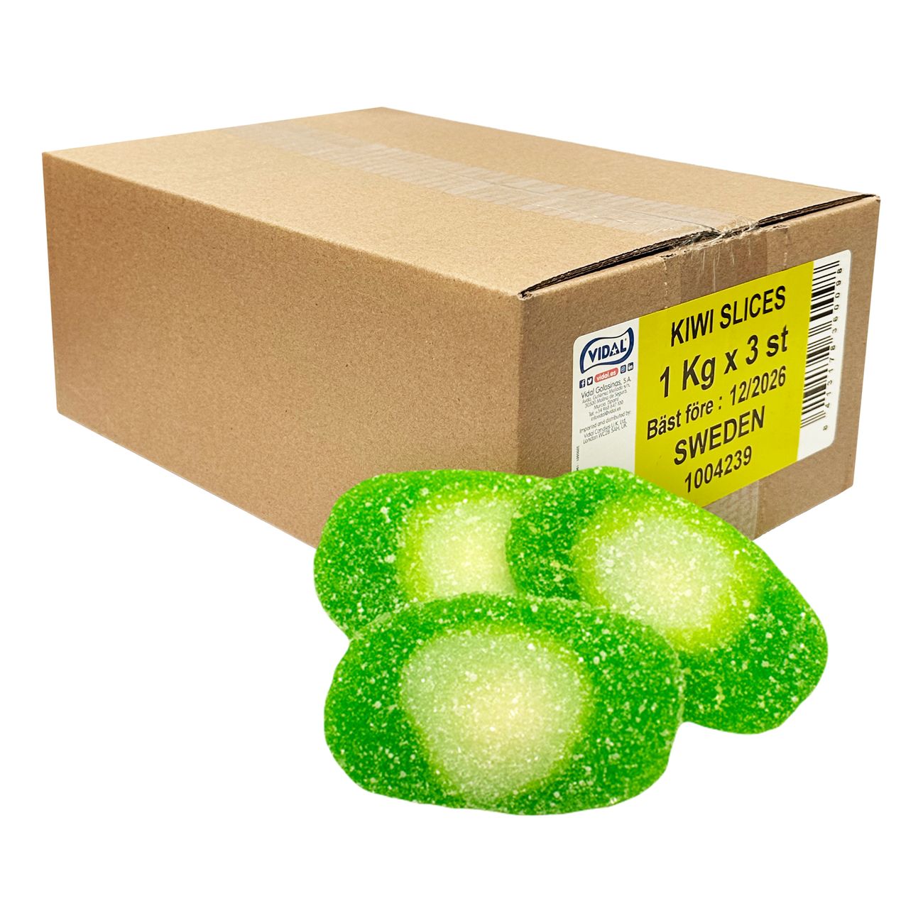 Kiwi Sugared Slices Storpack