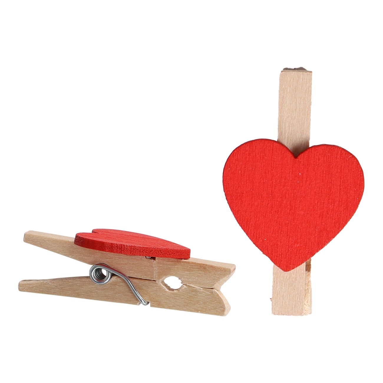 Klädnypor Mini med Hjärtan