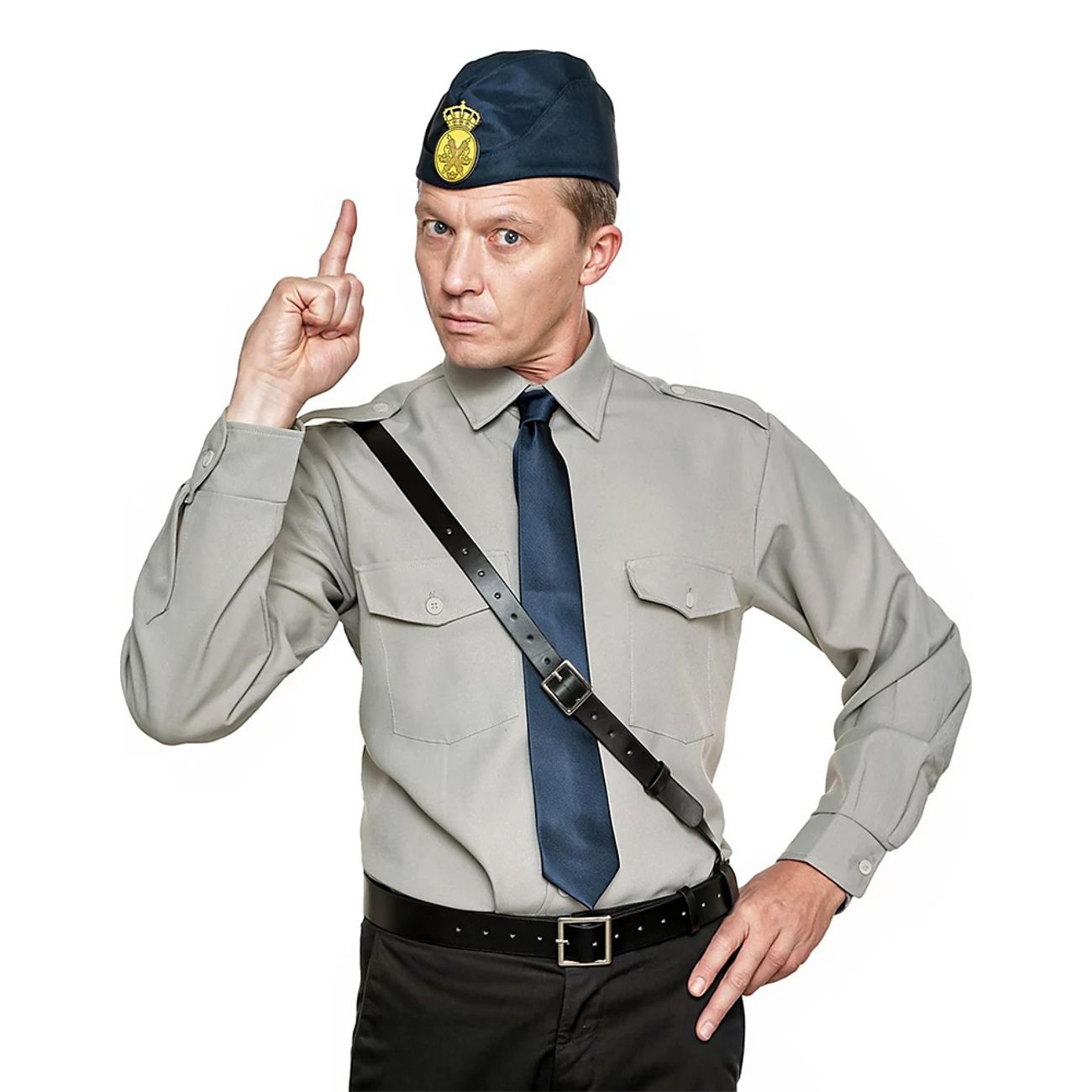 Kling och Klang Polis Maskeraddräkt