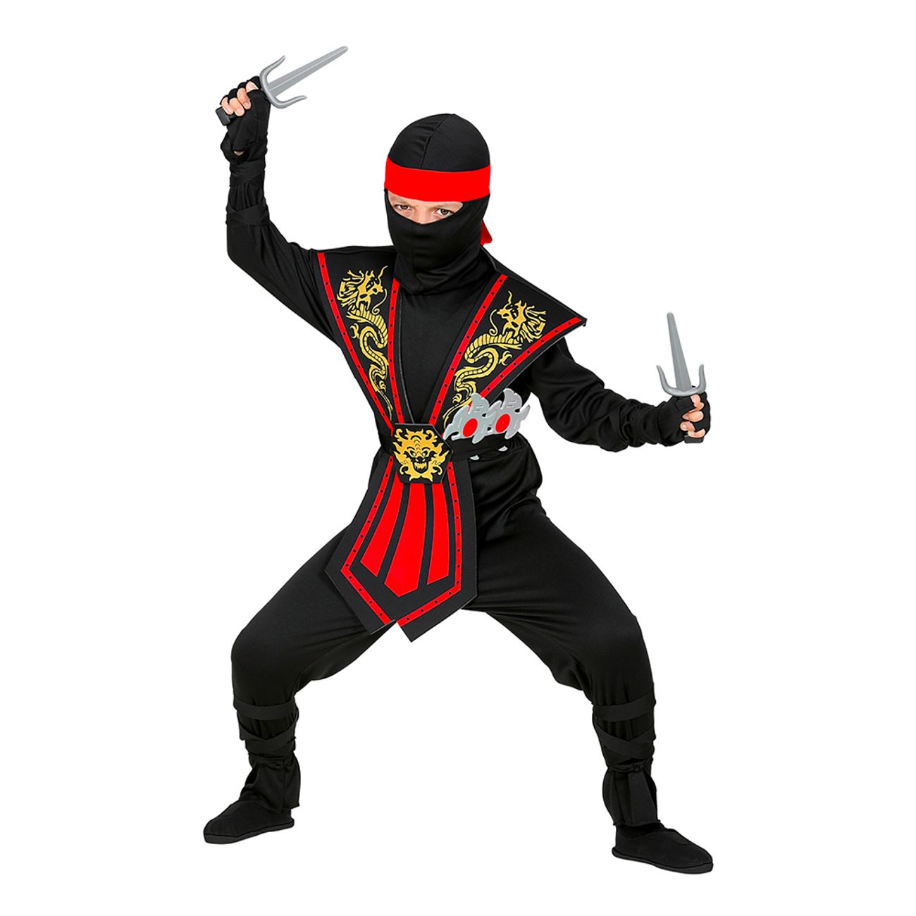 kombat-ninja-barn-maskeraddrakt-86681-1