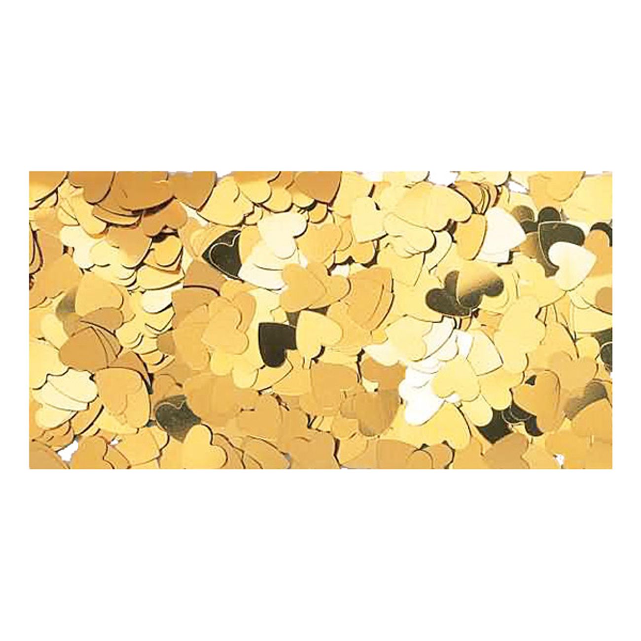 Konfetti Guldhjärtan