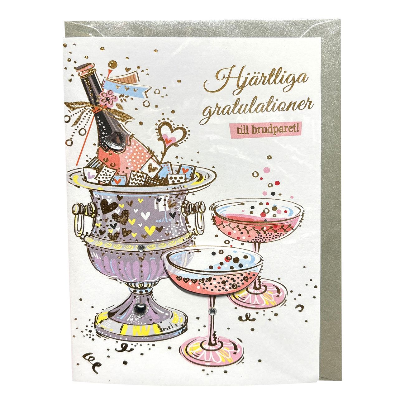 Kortti Käsintehty Hääpari