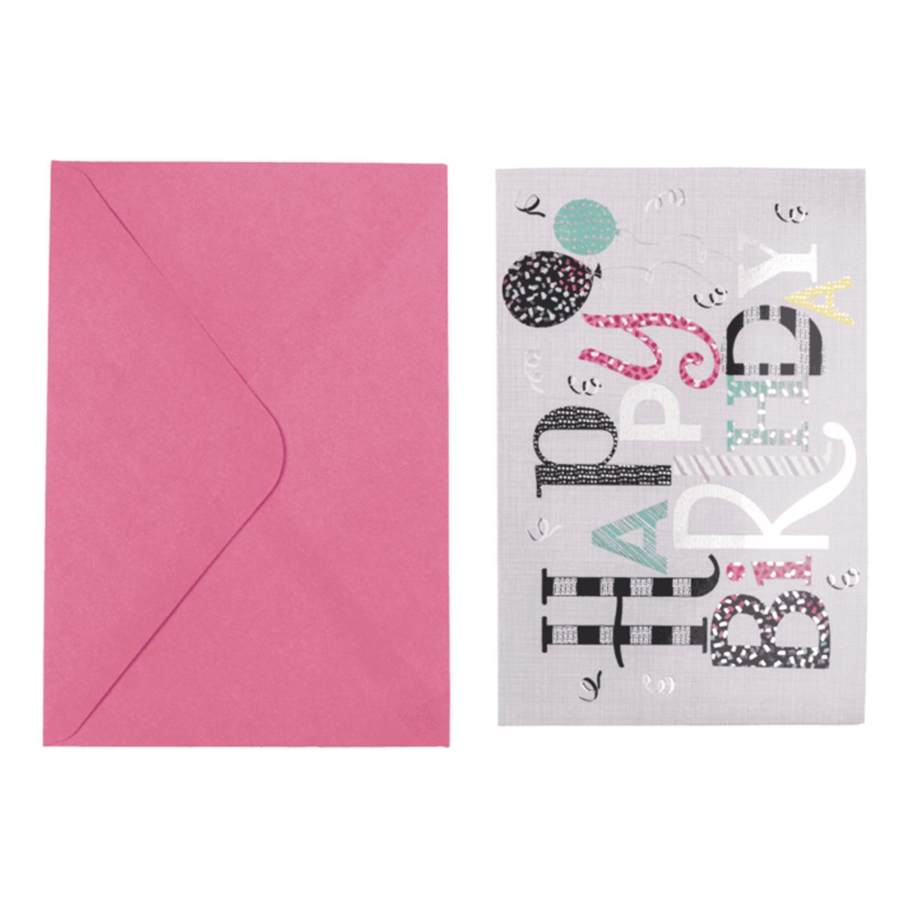 Kort Pop-Up Happy Birthday med Kuvert