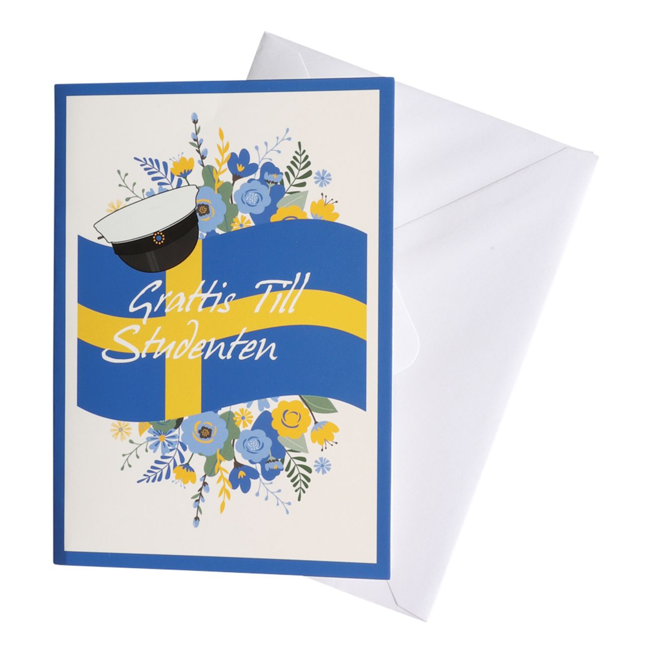 Kort Studenten Svenska Flaggan