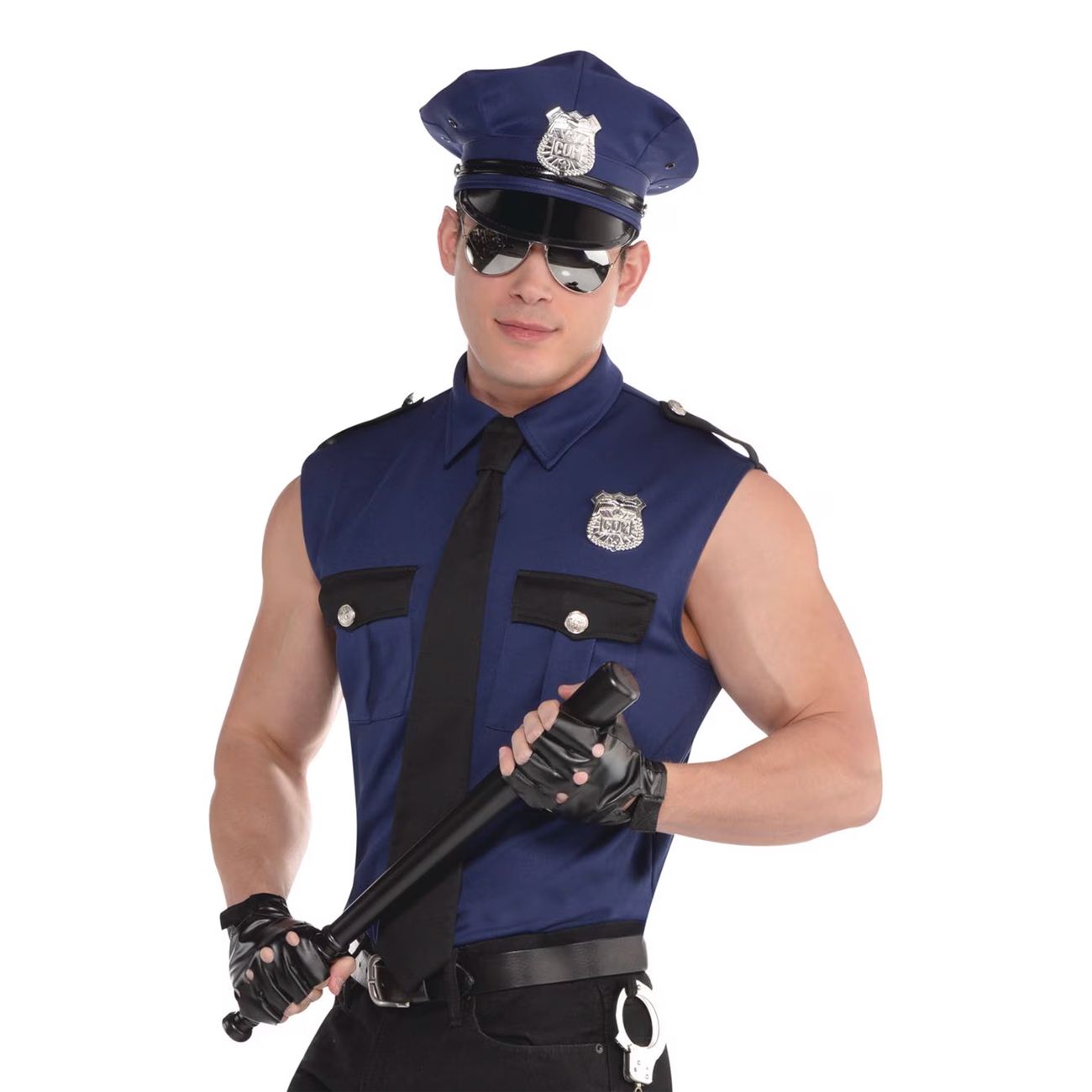 kortarmad-polis-maskeraddrakt-41880-4