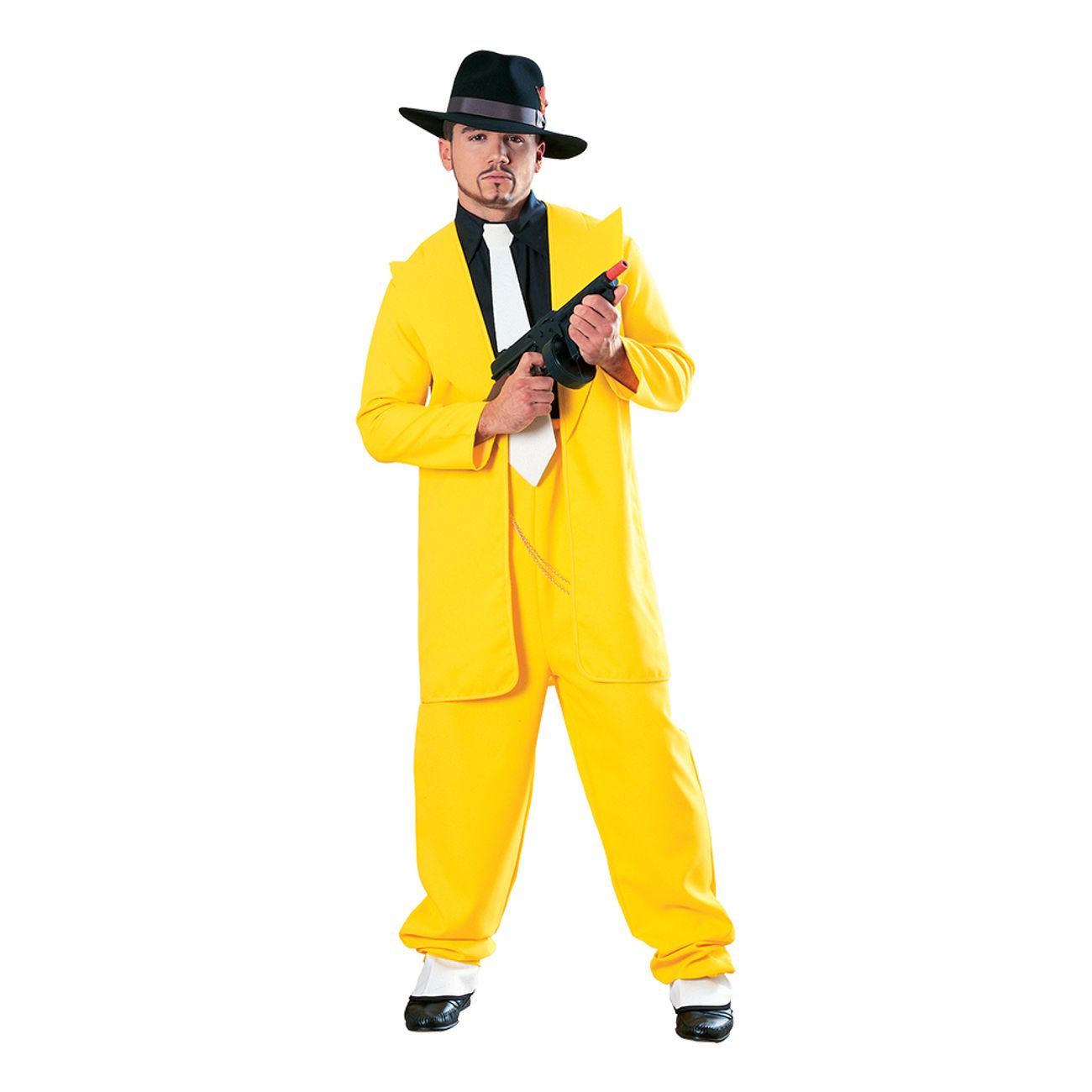 kostym-gul-maskeraddrakt-77060-1