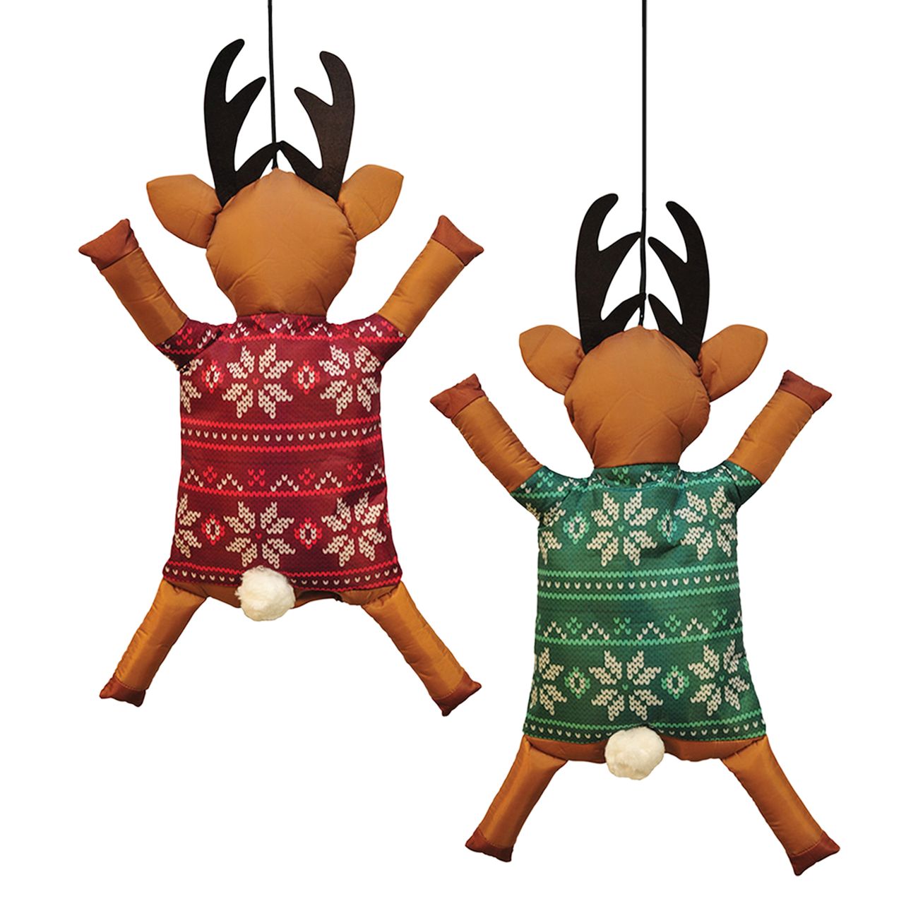 Krasjet Julereinsdyr Dekorasjon