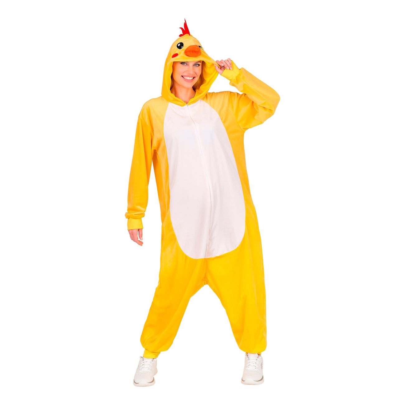 Kyckling Onesie Maskeraddräkt