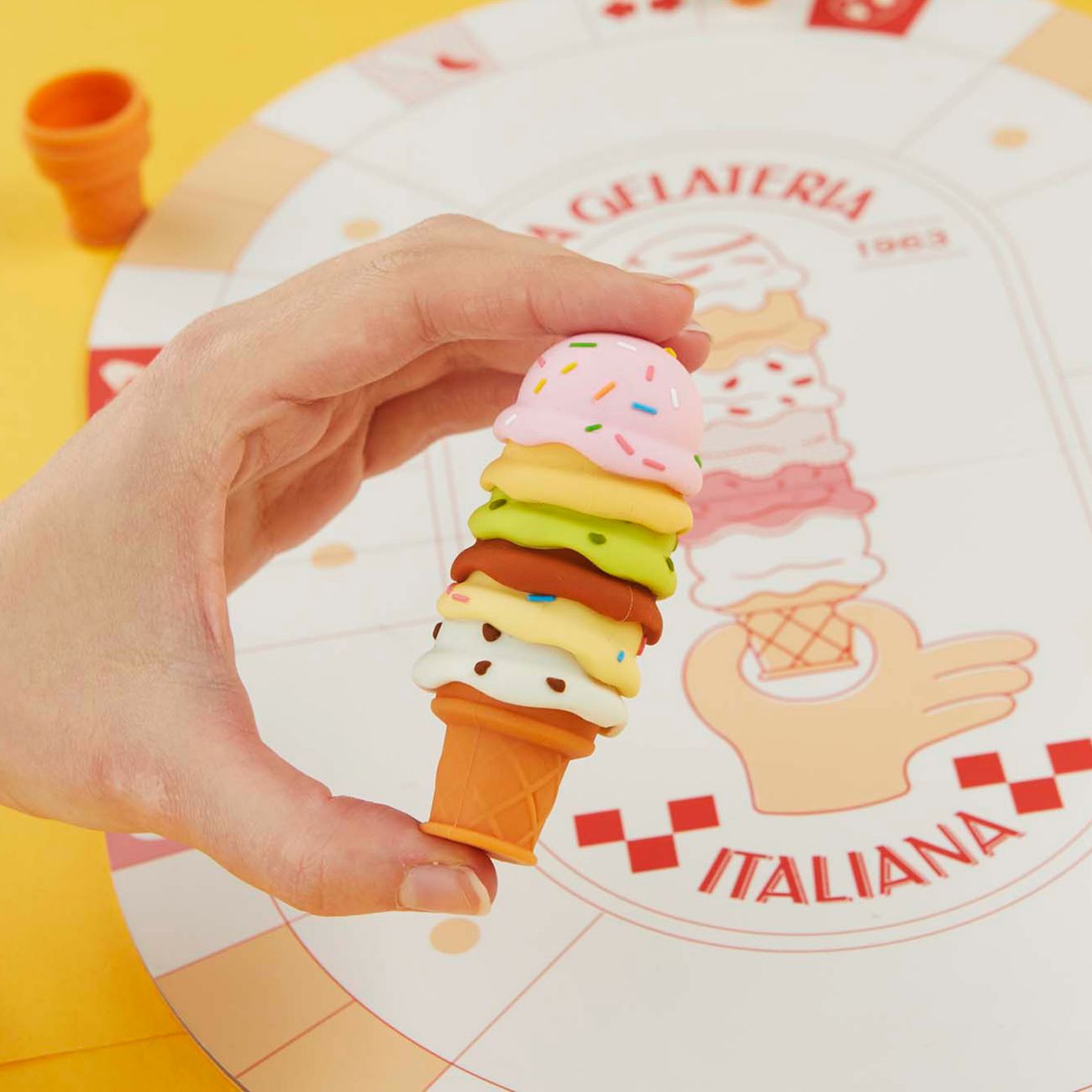 La Gelateria Glassaffär Sällskapsspel