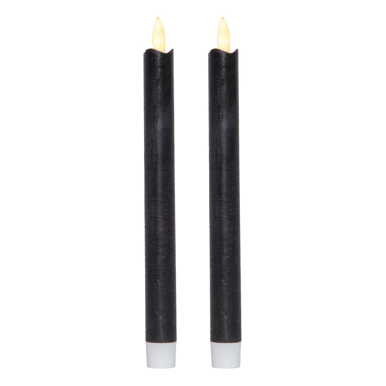 LED Antikljus Långa Rustic Svart