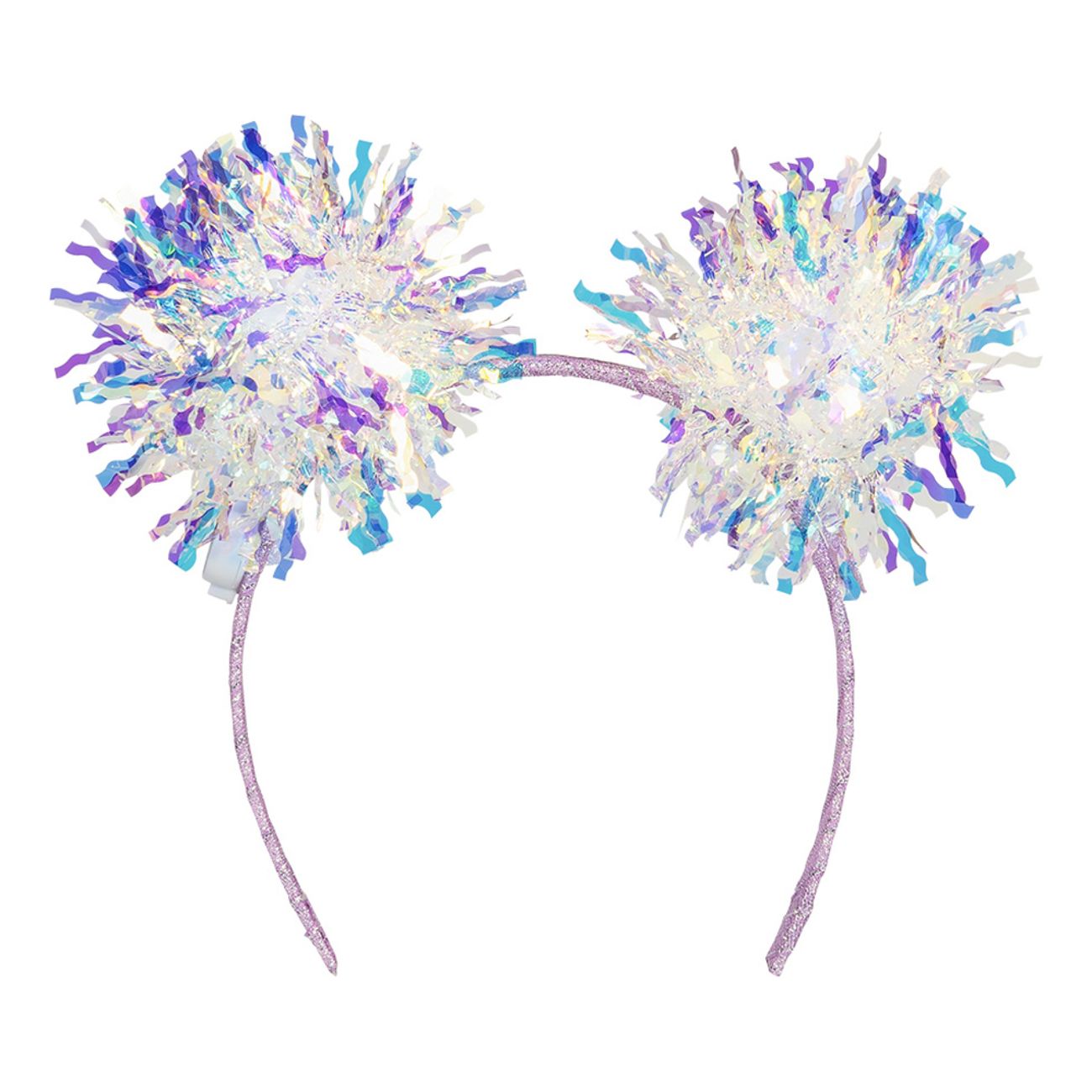 LED Diadem Pompom