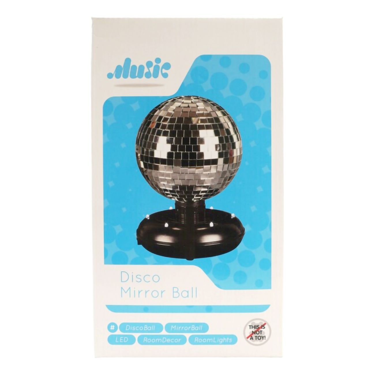 LED Discokula Roterande