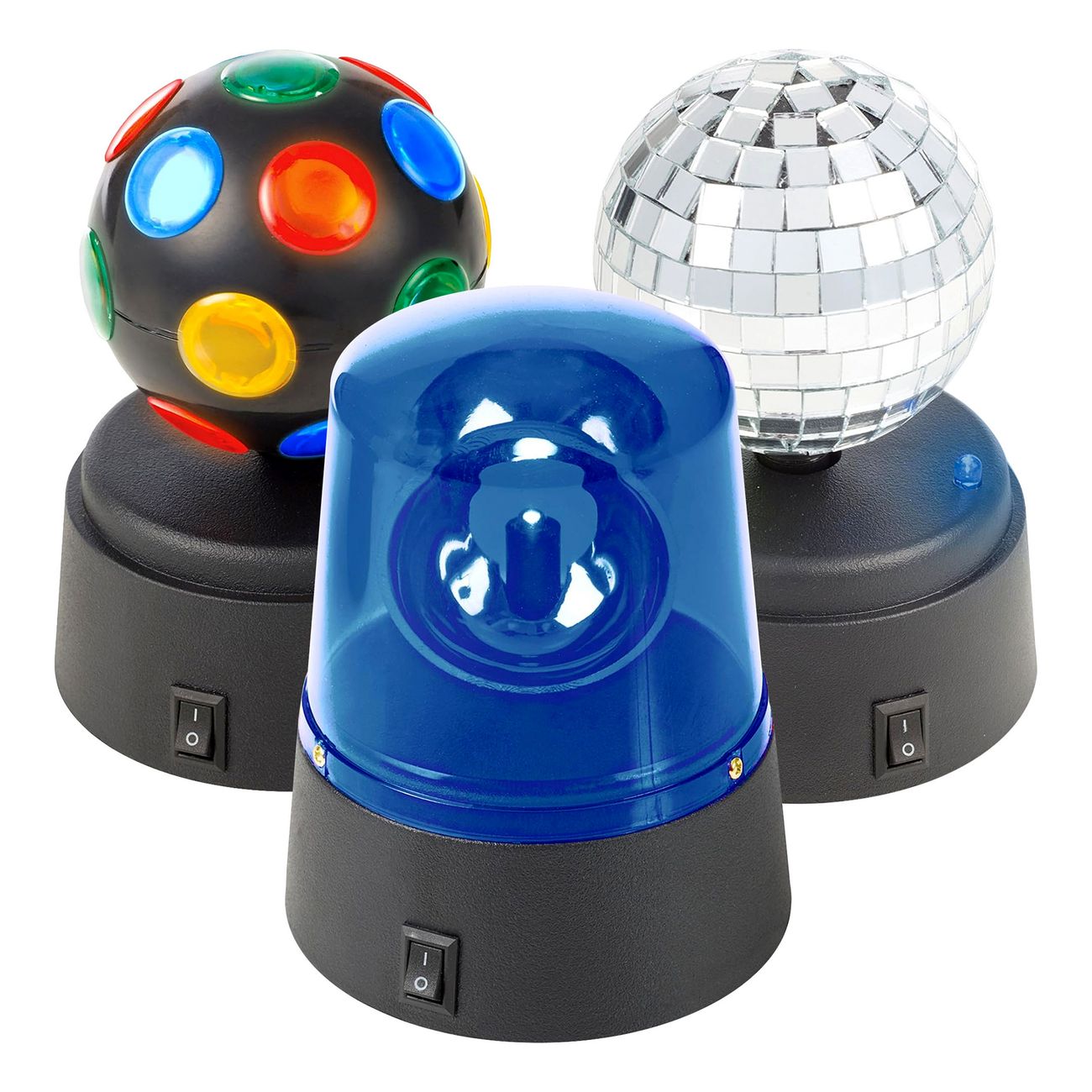 LED Discolampor Mini Set
