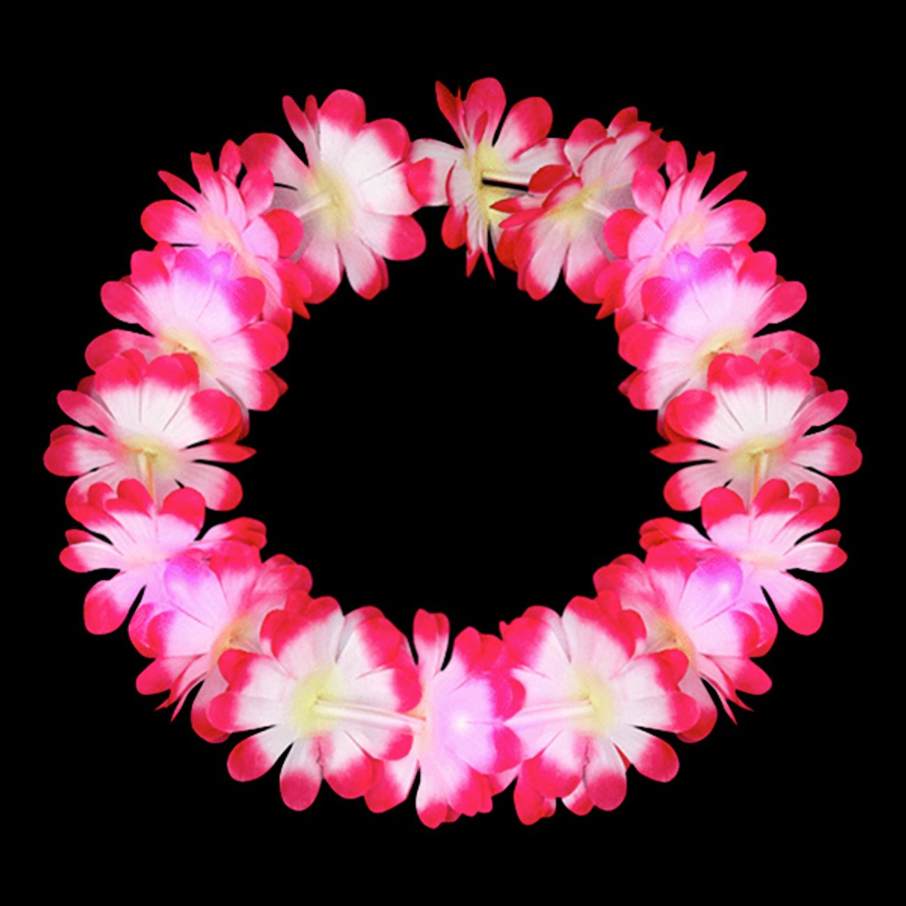 led-krans-rosa-2