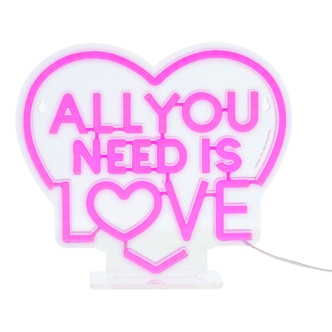 LED-lampa All You Need is Love