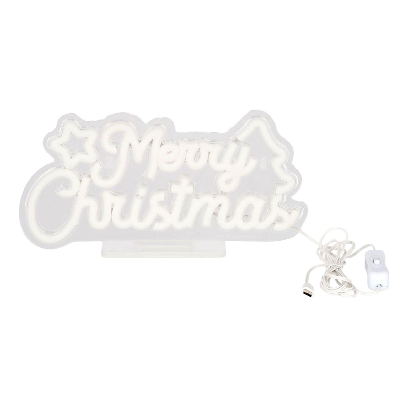 LED-Lampa Merry Christmas