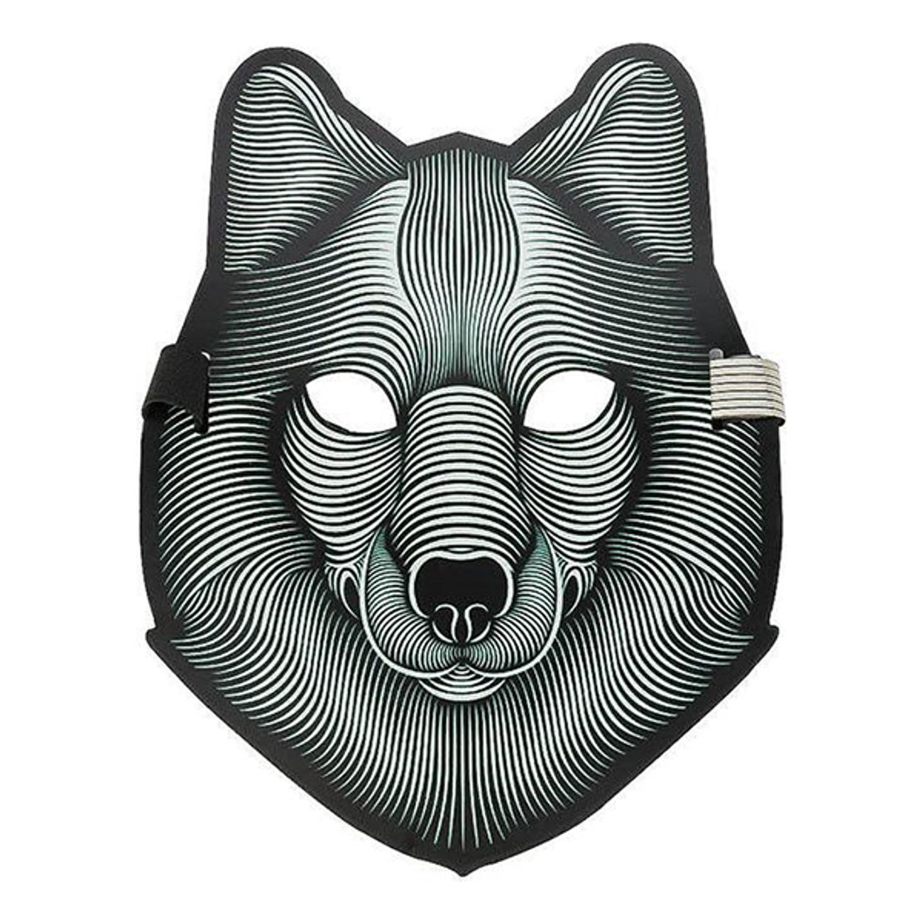 LED Mask Varg | Partykungen