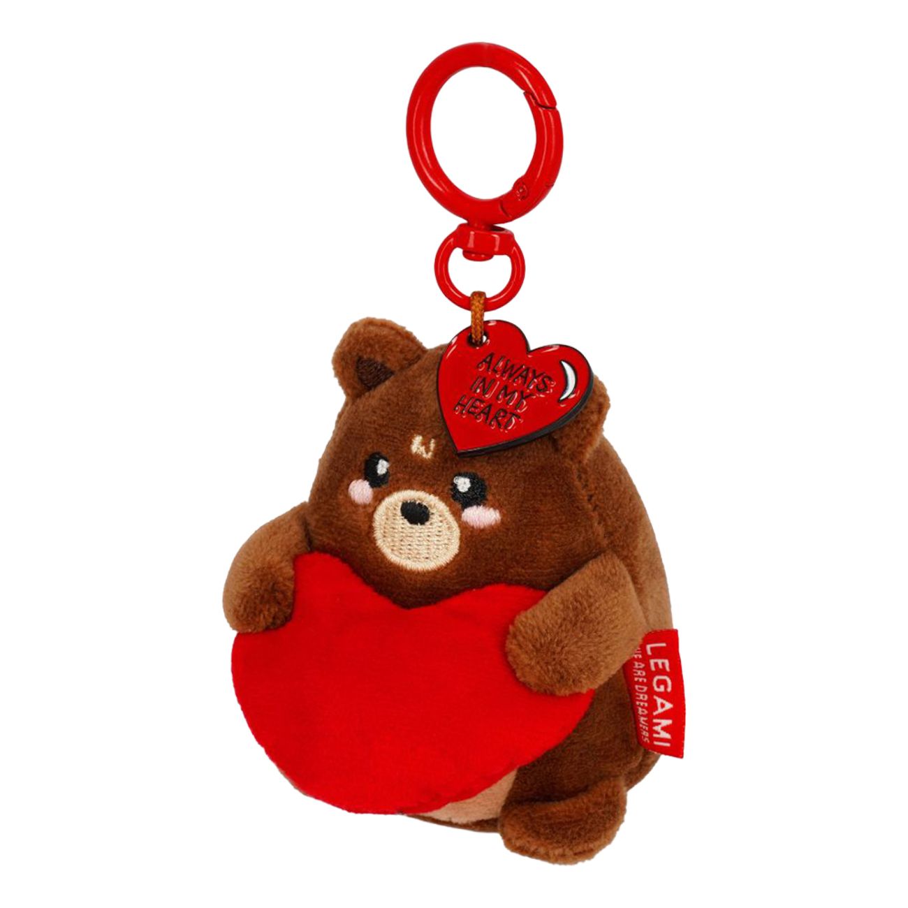 Legami Nyckelring Nalle med Hjärta