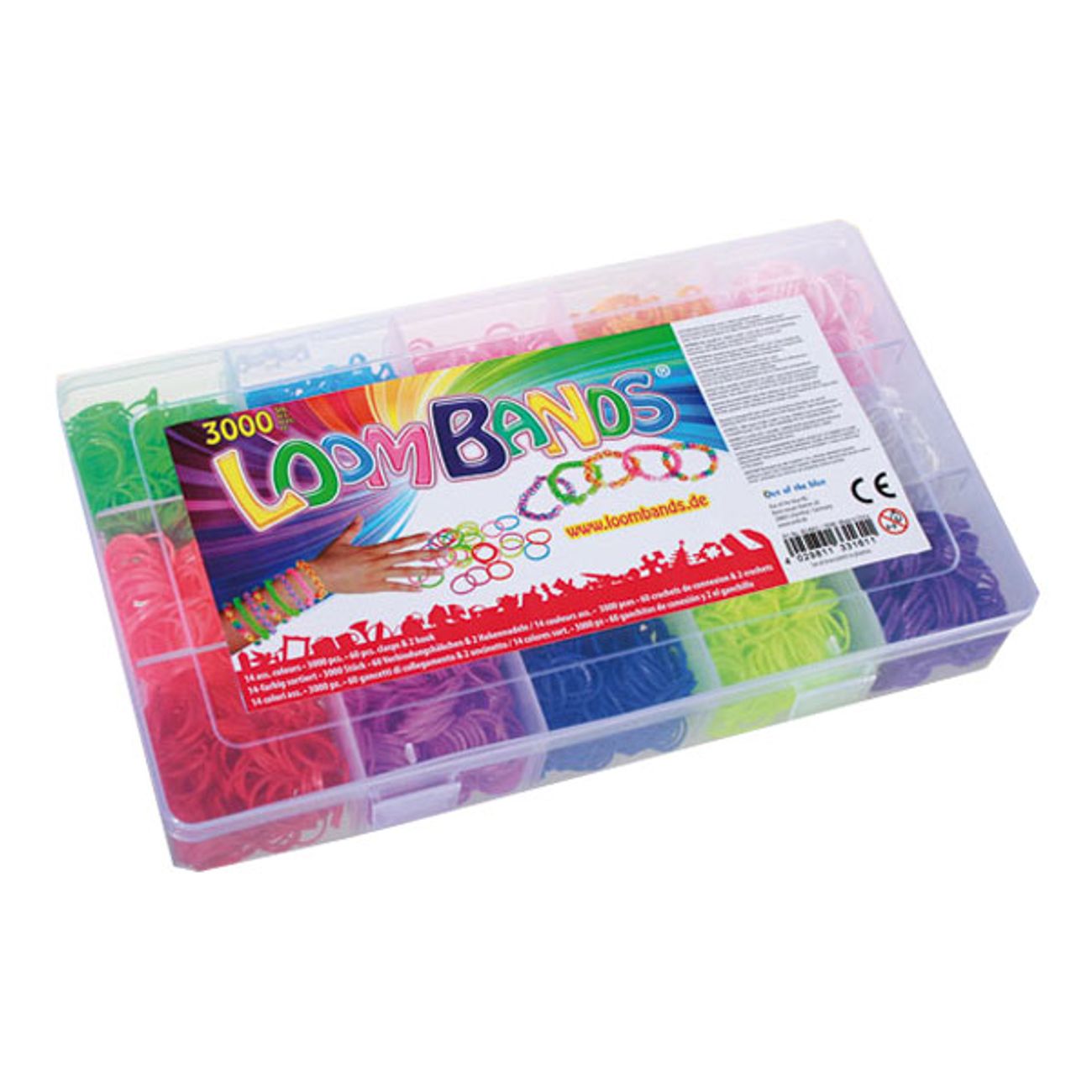 Loombands 3000-pack