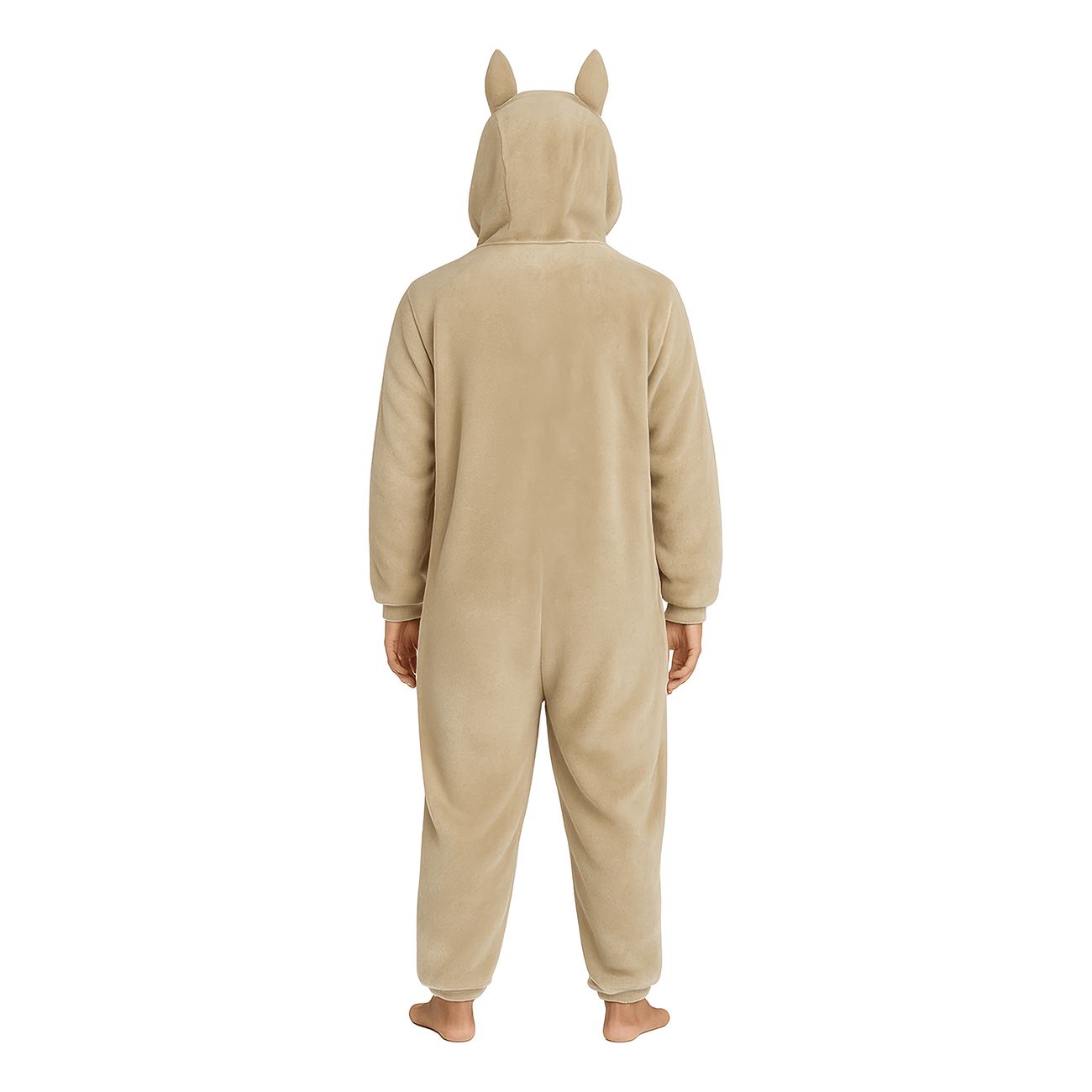 Lulu Monster Beige Onesie Dam Maskeraddräkt