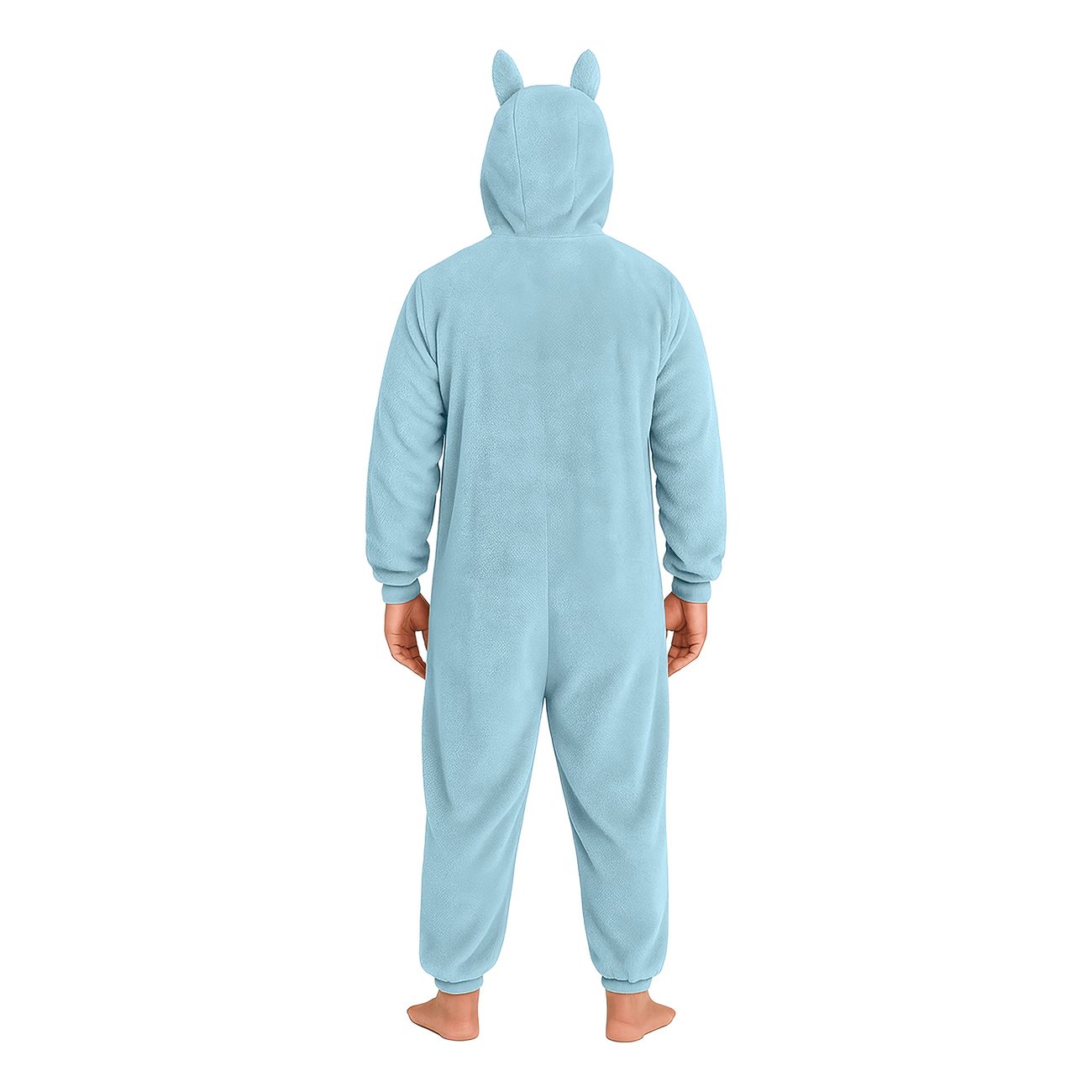 Lulu Monster Blå Onesie Herr Maskeraddräkt