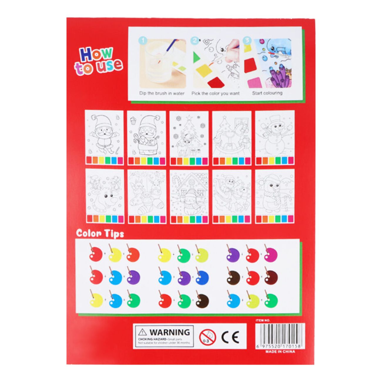 Malebog Julemønstre