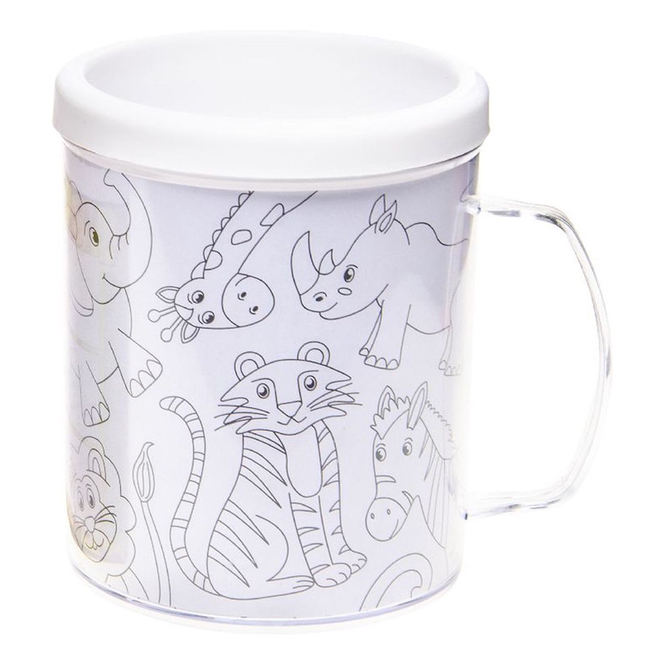 Målarmugg Vilda Djur