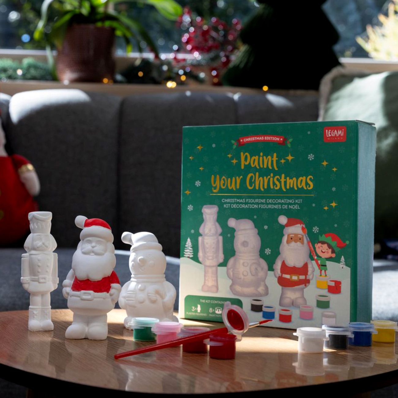 Målarset Julfigurer