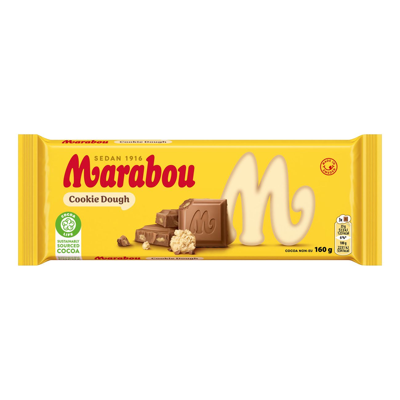 Marabou Cookie Dough Chokladkakor Storpack